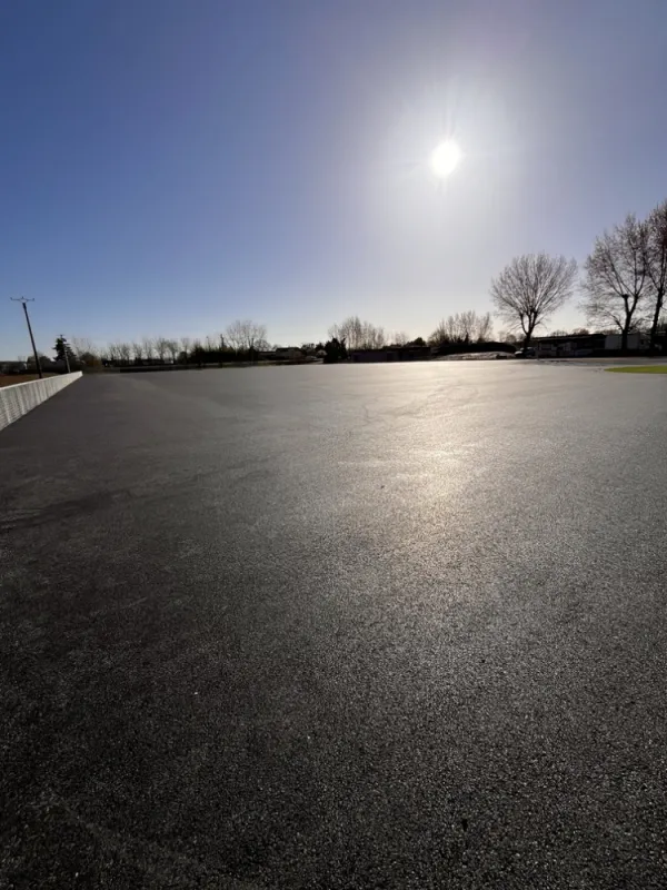Création de terrains sportifs en enrobé, Saint-Georges-de-Reneins, MUTIN TP
