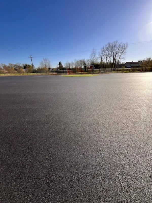 Création de terrains sportifs en enrobé, Saint-Georges-de-Reneins, MUTIN TP