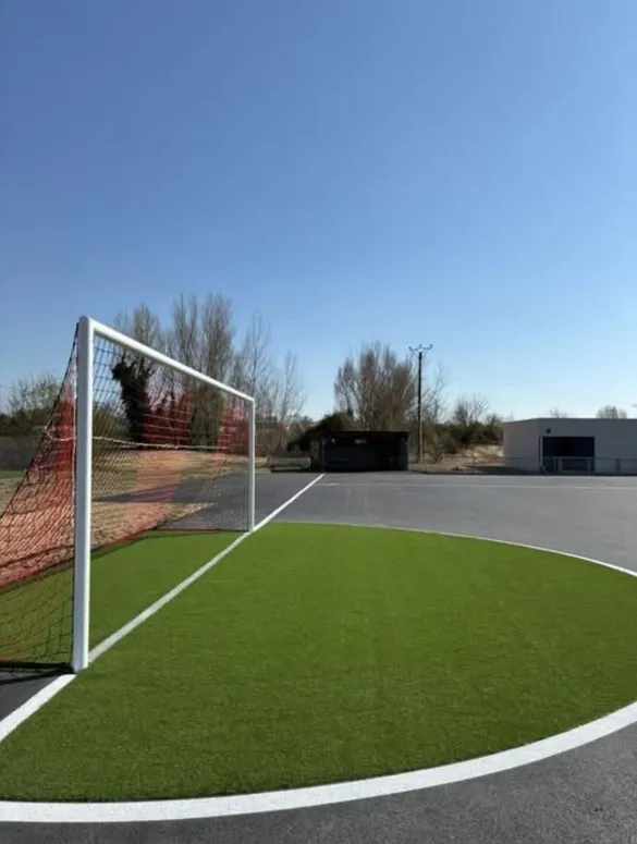 Création de terrains sportifs en enrobé, Saint-Georges-de-Reneins, MUTIN TP