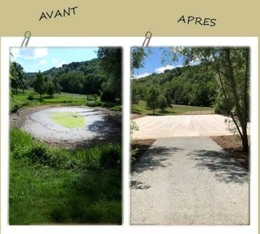 MUTIN TP crée et aménage des carrières équestres et des espaces de travail (tels que des ronds de longes) depuis plus de 25 ans., Saint-Georges-de-Reneins, MUTIN TP