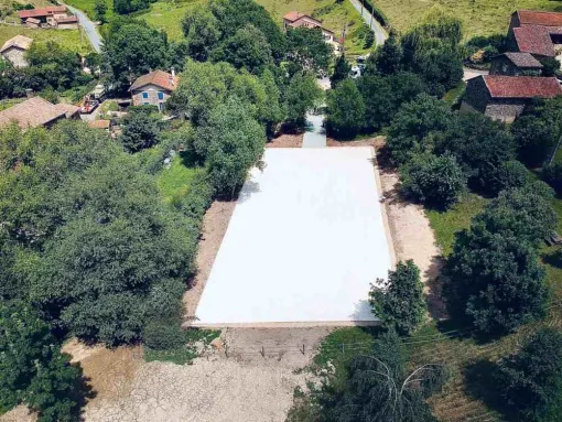 Création de carrières équestre dans l'Ain et le Rhône, Saint-Georges-de-Reneins, MUTIN TP