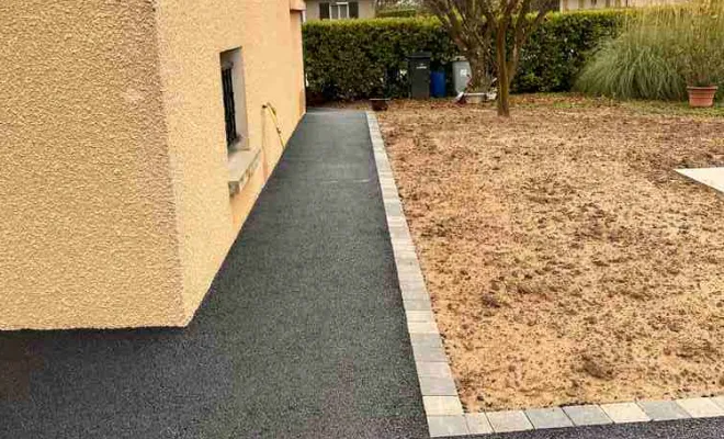 Allée piétonne, Saint-Georges-de-Reneins, MUTIN TP