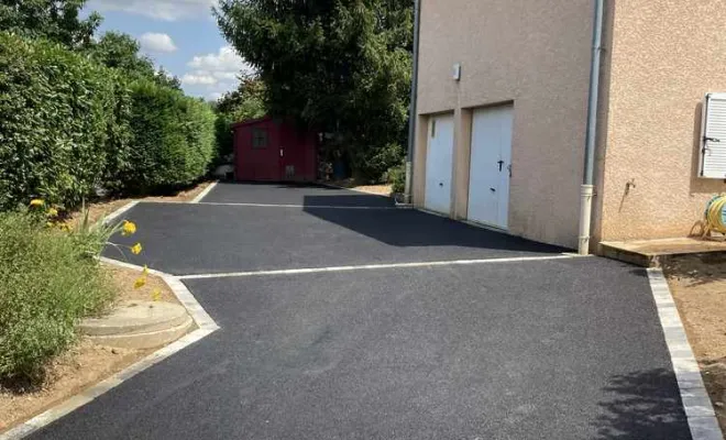 Enrobé et pavé, Saint-Georges-de-Reneins, MUTIN TP