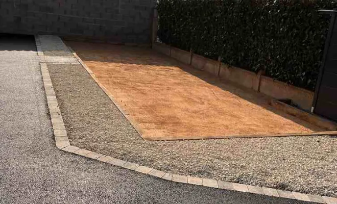 Terrain de pétanque, Saint-Georges-de-Reneins, MUTIN TP