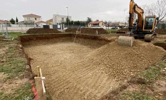 Terrassement, Saint-Georges-de-Reneins, MUTIN TP