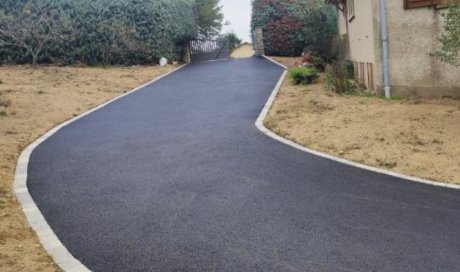 Nos travaux de création de chemin d'accès à CHIROUBLES