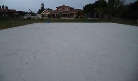 Création d'une carrière équestre à Arnas